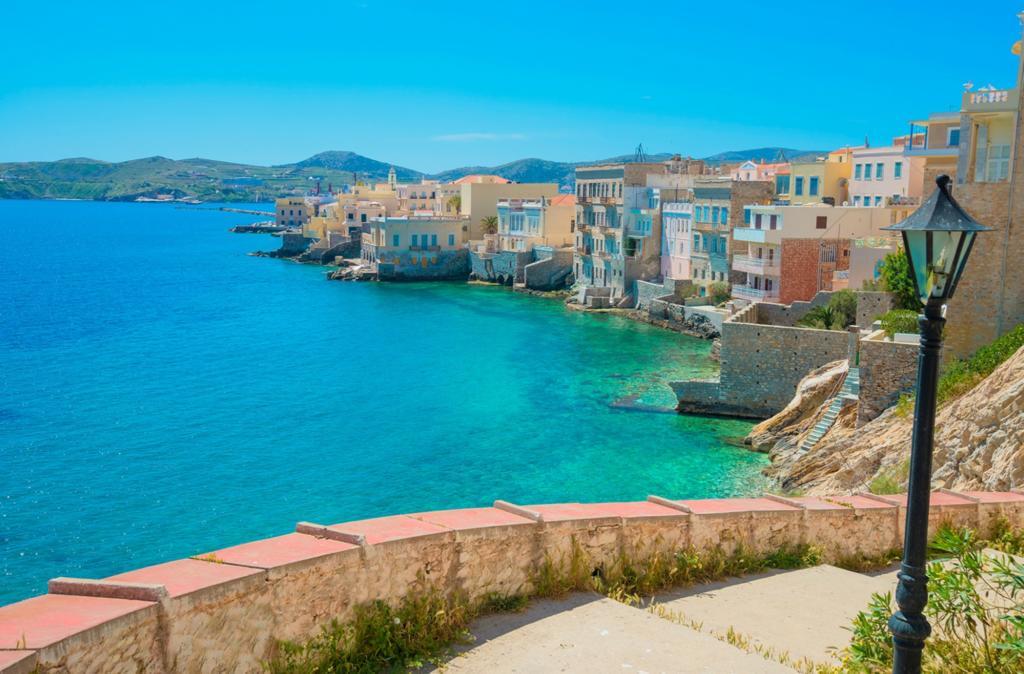 Ermoupoli, Syros City Apartments Екстериор снимка